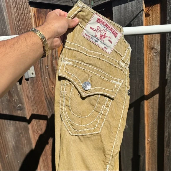 パンツ TRUE RELIGION RICKY MICRO CORDUROY RICKY SUPER T MICRO CORDUROY STRAIGHT PANT | True Religion